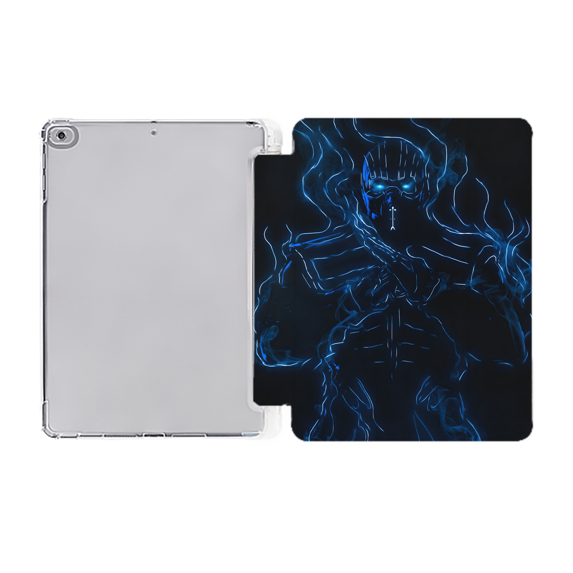 （画像用） アベンジャーズ The Avengers IPad ケース ペン収納付き 三つ折りスタンド PUレザー×シリコン 対応機種9.5/10.5/10.9インチ